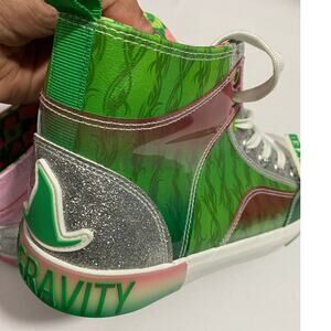 WICKED Movie Musical High‑Top Sneakers – Ground Up – Women’s/Girls Size 8.5